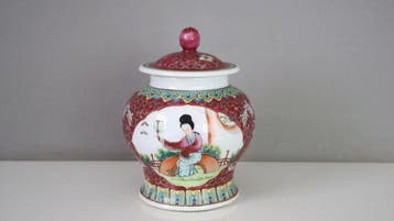 Gemberpot (4) - Porselein