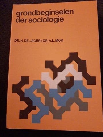 Grondbeginselen der sociologie 9789020702774 Hugo de Jager, Verzenden, Hugo de Jager