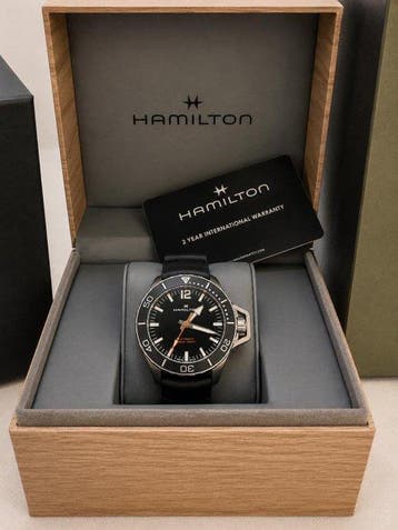 Hamilton - Khaki Navy Frogman - H77455330 - Heren - 2026, Nieuw