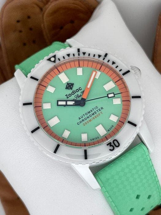 Zodiac - Super Sea Wolf Ceramic Chronometer Automatic -, Handtassen en Accessoires, Horloges | Heren