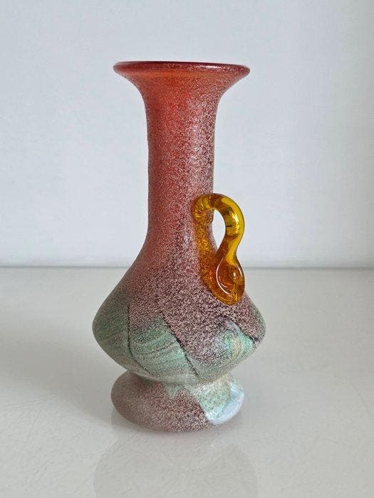 Wazon Artystyczny, Vintage lata 70. Mid-Century - Vase -, Antiquités & Art, Antiquités | Verre & Cristal