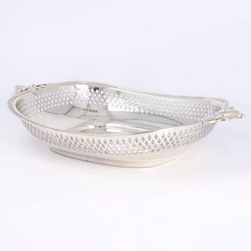 Henry Atkin (Sheffield 1909) - Broodmand - .925 zilver, Antiek en Kunst