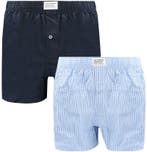 Levis Woven Boxershorts 2-Pack Blauw maat M Heren, Verzenden, Blauw, Levi's, Boxer