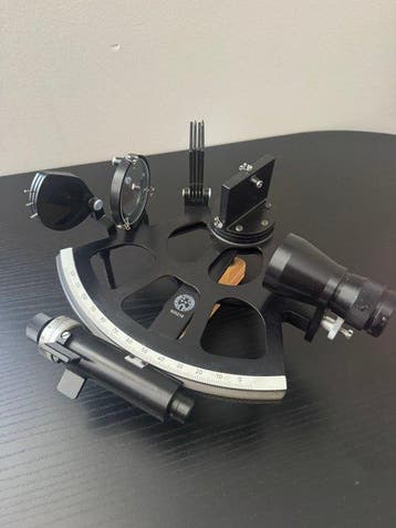 Vernier sextant - Metaal, Glas - Freiberger