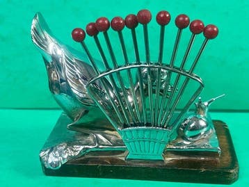 Benjamin Rabier - Tafelservies - Verzilverd - Art Deco