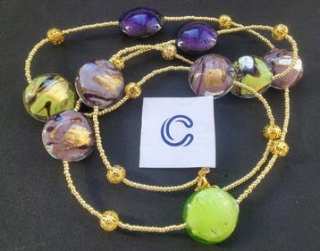 24 karaat - Geel goud - Halsketting