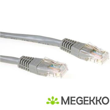 ACT Grijze 20 meter U/UTP CAT6 patchkabel met RJ45, Verzenden, Nieuw