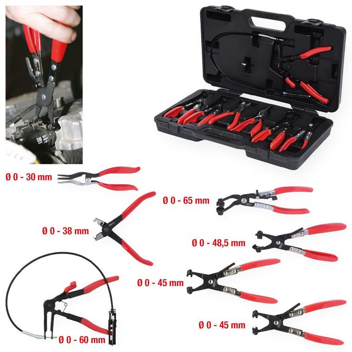 KS Tools Slangklemtangenset Automotive 7-delig, Autos : Divers, Outils de voiture, Envoi