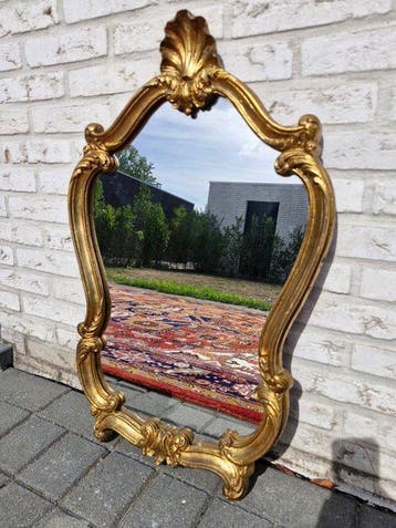 Miroir mural - Bois - Louis XV / style rococo