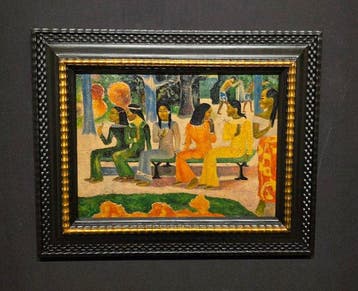 Franse school (XX) - Donne al parco, da Paul Gauguin