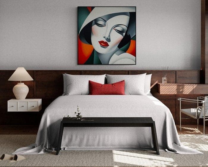 I_KONIQ - IM IN LOVE inspirated by TAMARA DE LEMPICKA, Antiek en Kunst, Curiosa en Brocante