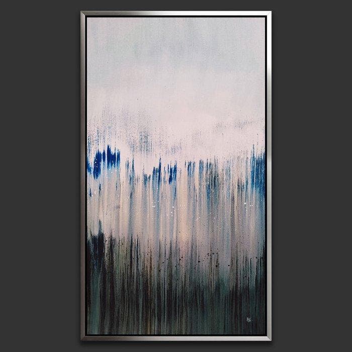Noelia Correa Art - CHIRAL . Lluvia Serena XXL, Antiquités & Art, Art | Peinture | Moderne