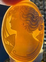 schelp Cameo - Replica na een antiek (Zonder minimumprijs)