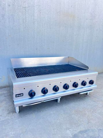 Lincat chargrill - Gas - RVS - Breedte 120 cm, Ophalen, Gebruikt, Fornuis, Frituur en Grillen