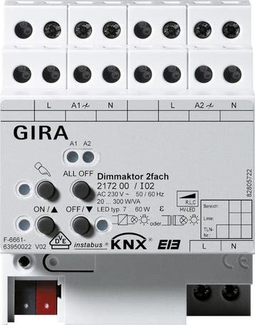 Gira KNX DIN-rail Dimactor-bussysteem - 217200, Bricolage & Construction, Verzenden