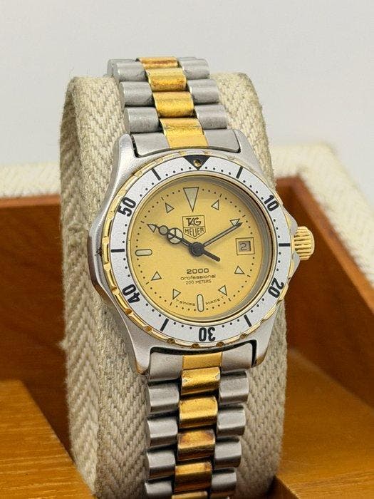 TAG Heuer - 2000 Professional 200Meters - Zonder, Handtassen en Accessoires, Horloges | Antiek