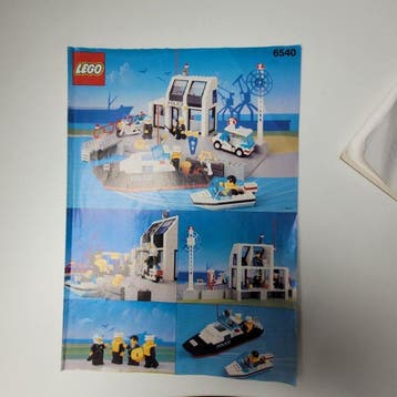 Lego Set - 6540 - Classic - Politie Pier Station