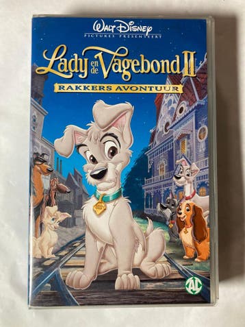 LADY EN DE VAGEBOND 2 RAKKERS AVONTUUR (VHS), Gebruikt