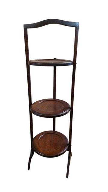 Table - Bois - Présentoir à gâteau pliable