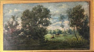 Carlo Follini (1848-1938) - Pascolo