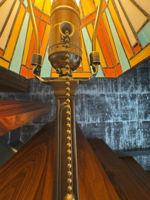 Style Tiffany - Tafellamp - in de geest van Art Deco, Antiek en Kunst, Kunst | Designobjecten