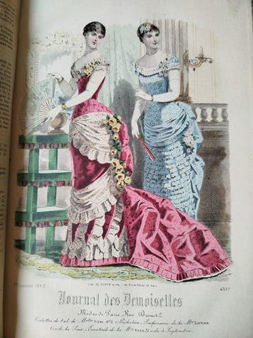 Au bureau du journal - Journal des demoiselles (1883) - 1883, Antiquités & Art