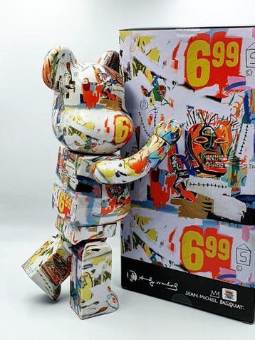 Andy Warhol x Jean Michel Basquiat x Medicom Toy - Be@rbrick