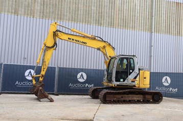 Veiling: Rupsgraafmachine New Holland Kobelco E135BSR-2 Dies, Ophalen