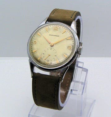 Movado, cal. 0056 - dolna sekunda - Jumbo - Zonder, Nieuw