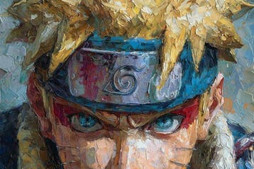 Canvas Fit - Alberto Ricardo - “Naruto: El Silencio del, Nieuw