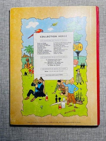 Tintin T20 - Tintin au Tibet (B29) - C - 1 Album - EO - 1960
