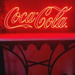 Coca-Cola - Reclamebord - Lichtreclame Met Dimmer - Kunstof