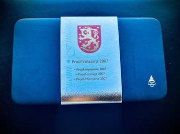 Finland. Proof Set 2007 (incl. 2 euro Treaty of Rome +
