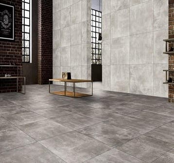 Vitra smoke Grijs beton look 80x80 vloertegel, Ophalen of Verzenden, Nieuw
