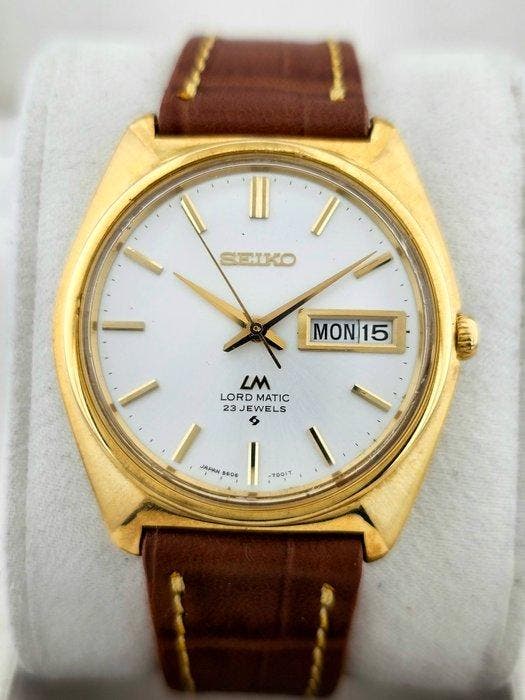 Seiko - Lord Matic - Zonder minimumprijs - 5606-7000 - Heren, Handtassen en Accessoires, Horloges | Antiek