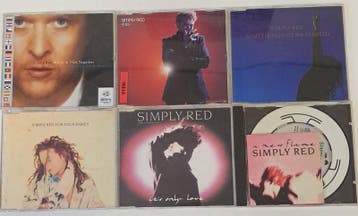 Bundel van 9 Simply Red CD Singles, Cd's en Dvd's, Verzenden, Nieuw in verpakking