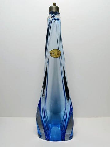 Val Saint Lambert - René Delvenne - Lampe de table - Cristal