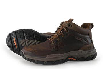 Skechers Veterboots in maat 43 Bruin, Verzenden, Boots