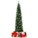 2dekans | Coast Halve Kunstkerstboom - 150 LED - 210 cm, Ophalen of Verzenden