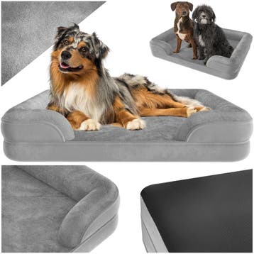 Orthopedisch hondenbed Kimba met hoge rand, Dieren en Toebehoren, Verzenden, Nieuw