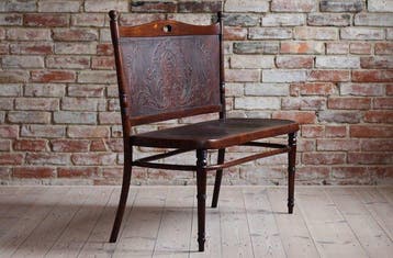 J.&J. Kohn - Bank - Hout - Antieke buighouten bank