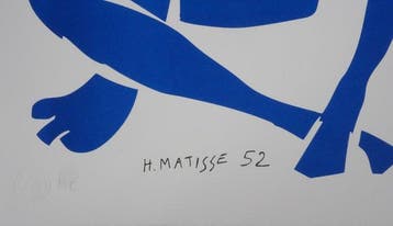 Henri Matisse (1869-1954) - Nu bleu assis (petit modèle)