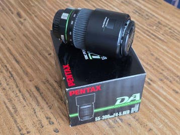 Pentax DA 55-300mm F4-5.8ED Zoomlens, Nieuw