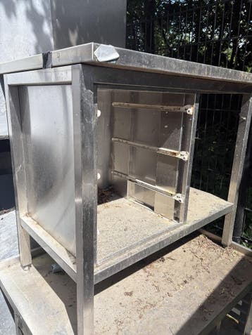RVS WERKBANK MET LADEBLOK (GEEN LADEN AANWEZIG) 100 X 70 X 9, Ophalen of Verzenden, Nieuw in verpakking