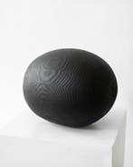 Ros Khavro - Sculpture, Wooden ball - Stool - Abstract &