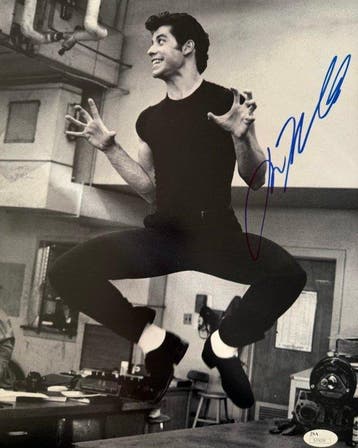 Grease - Signed by John Travolta (Danny Zuko), Nieuw