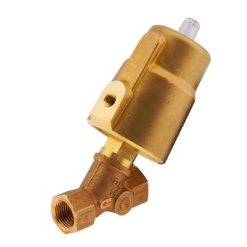 G2'' PTFE/NBR 11bar NO Pneu Vrijstroomafsluiter Messing/Alu, Verzenden