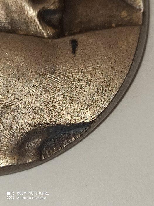 Penning - Emilio Greco - medaglia celebrativa del trentesimo, Postzegels en Munten, Munten | Europa | Niet-Euromunten