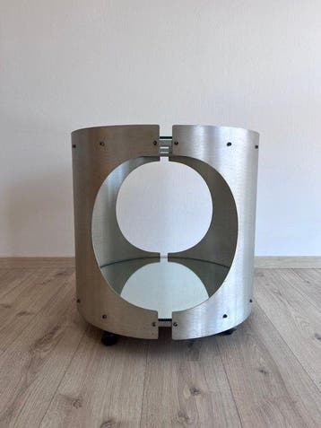Centre de table - Métal - Table d’appoint / bar mobile