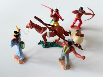 Timpo Toys - Figuur - Wild West Collection (5) - kunststof